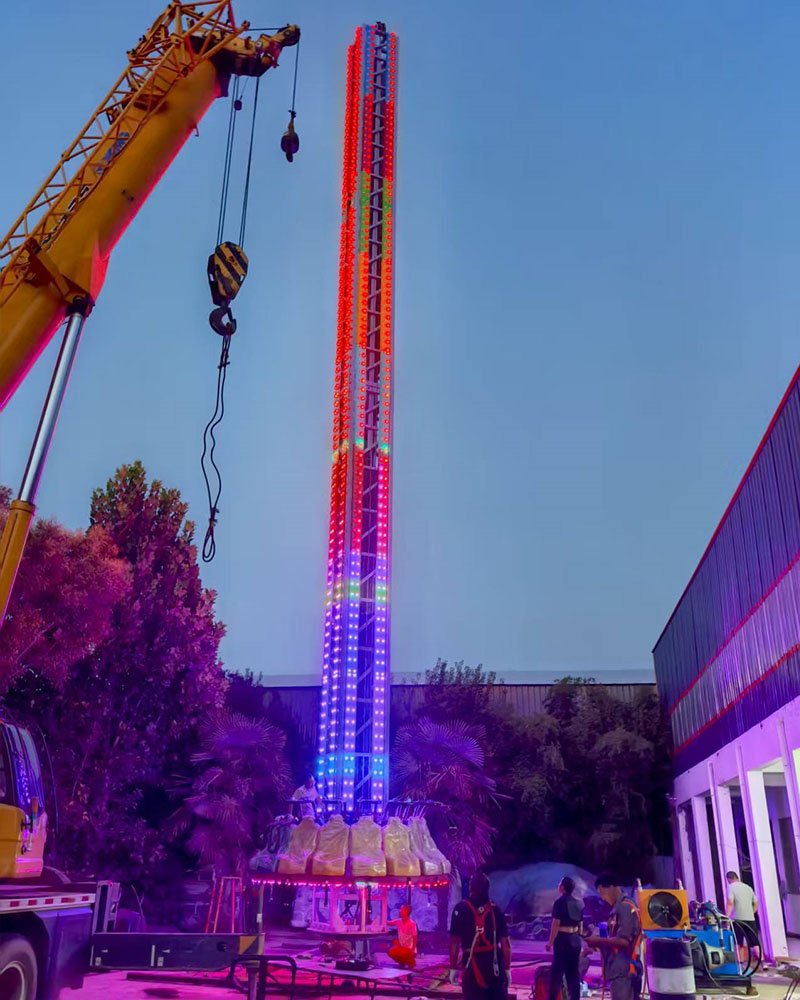 Drop Tower Lighting Effects