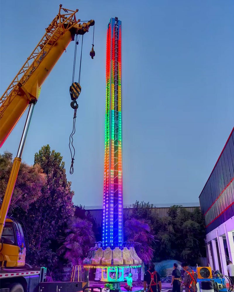 Drop Tower Lighting Effects 2