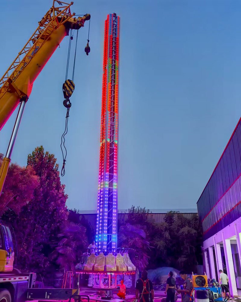 Drop Tower Lighting Effects 3