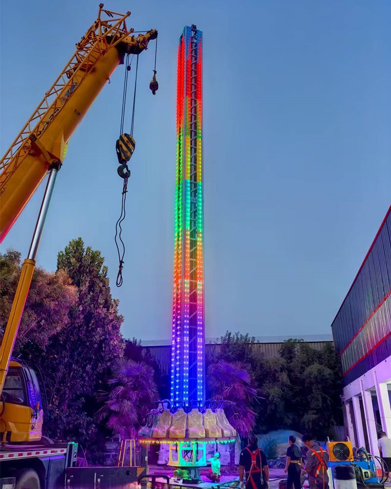 Drop Tower Lighting Effects 4