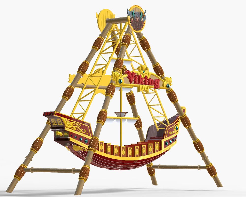 Large-size Pirate Ship Ride 5