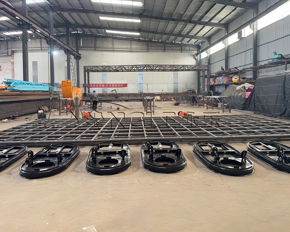 High-Strength Steel Frame Fabrication