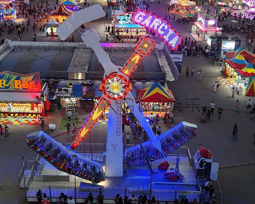 Kamikaze Rides Night Lighting 2